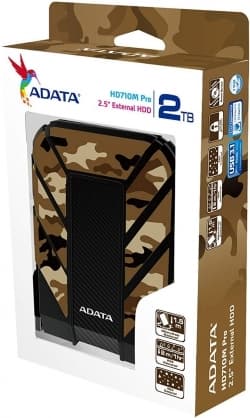 External hard drive, HD710M Pro 2 TB Camouflage, Anda