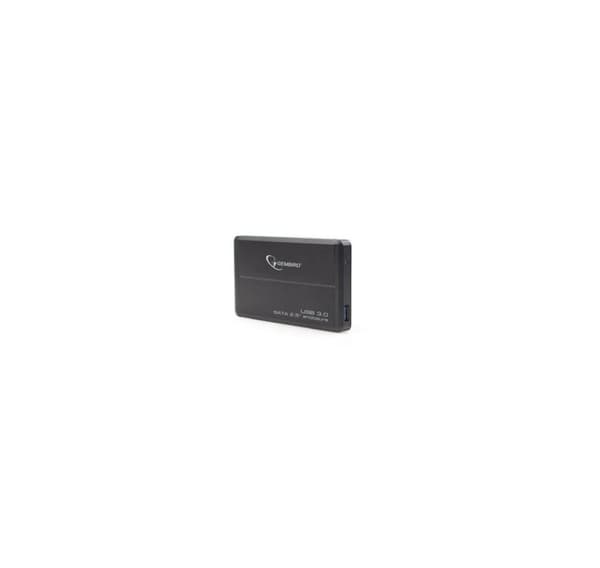 Hdd-kasse ekst. Usb3 2,5"/svart ee2-u3s-2, Gembird Sølv