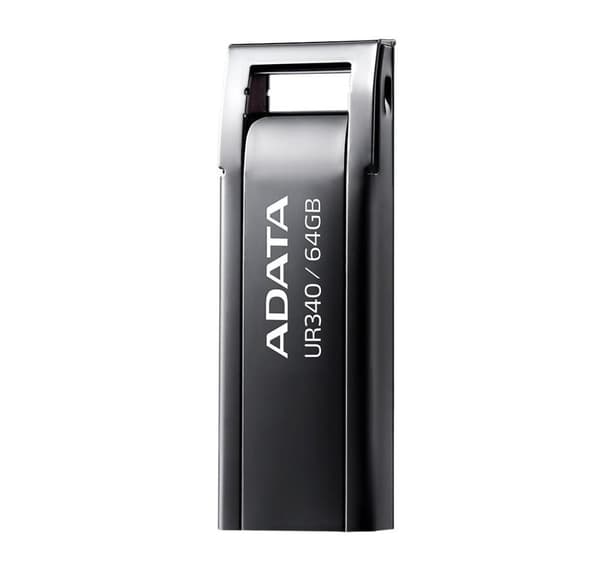 Muistiasema flash usb3.2 64gb/musta aroy-ur340-64gbk, Adata
