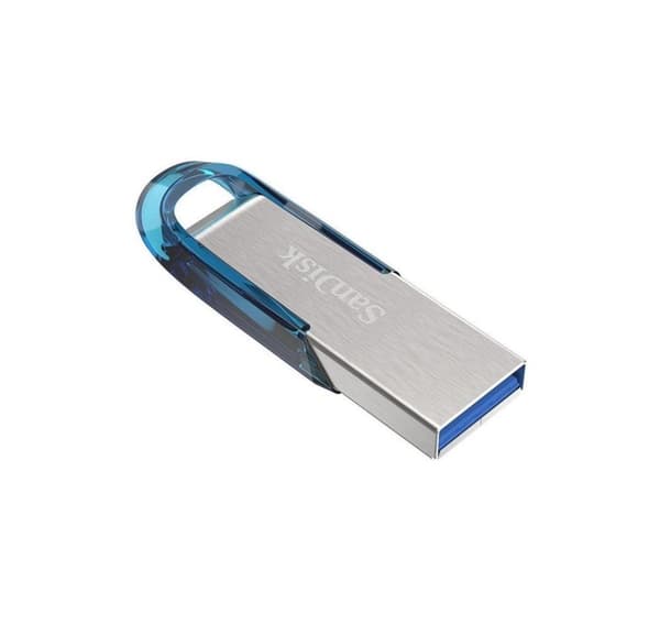 Minnestasjon flash usb3 32gb/sdcz73-032g-g46b, Sandisk Blå, Sølv