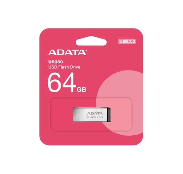 Memory drive flash usb3.2 64gb/black ur350-64g-rsr/bk, Adata