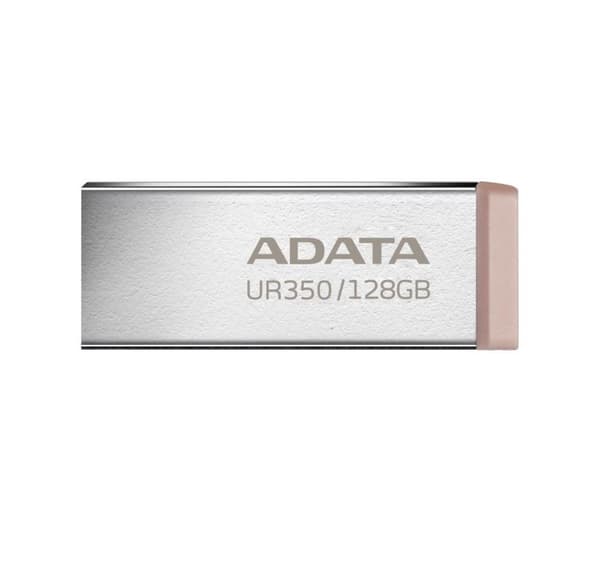 Minnestasjon flash usb3.2 128g/brun ur350-128g-rsr/bg, Adata