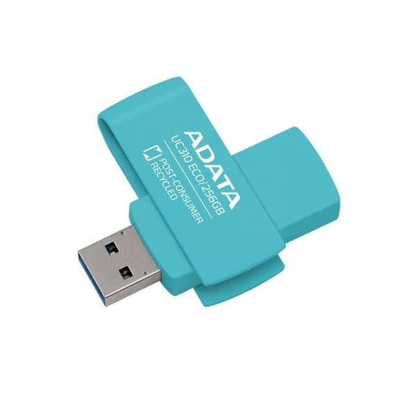 Muistiasema flash usb3.2 256g/green uc310e-256g-rgn, Adata