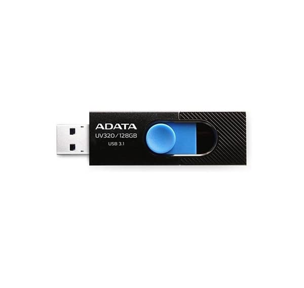 Muistiasema flash usb3 128gb/musta auv320-128g-rbkbl, Adata