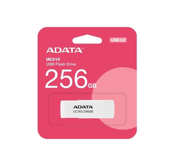 Memory drive flash usb3.2 256g/white uc310-256g-rwh, Adata