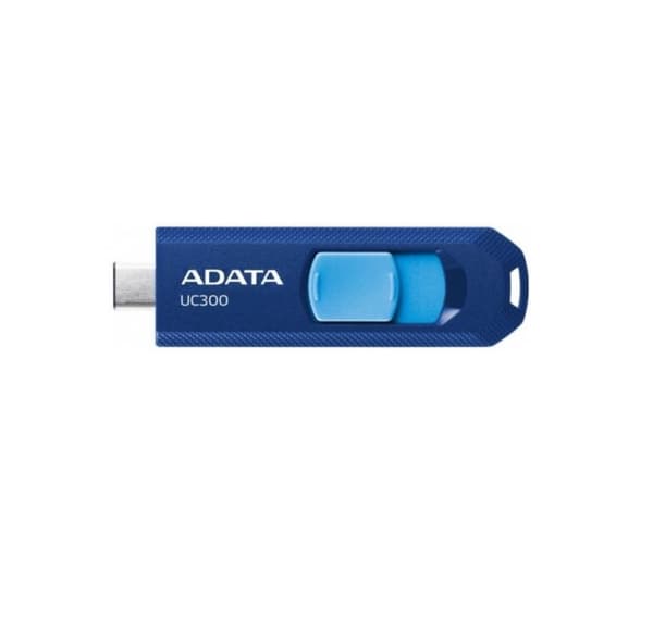 Memory drive flash usb-c 128gb/acho-uc300-128g-rnb/bu, Adata Blå