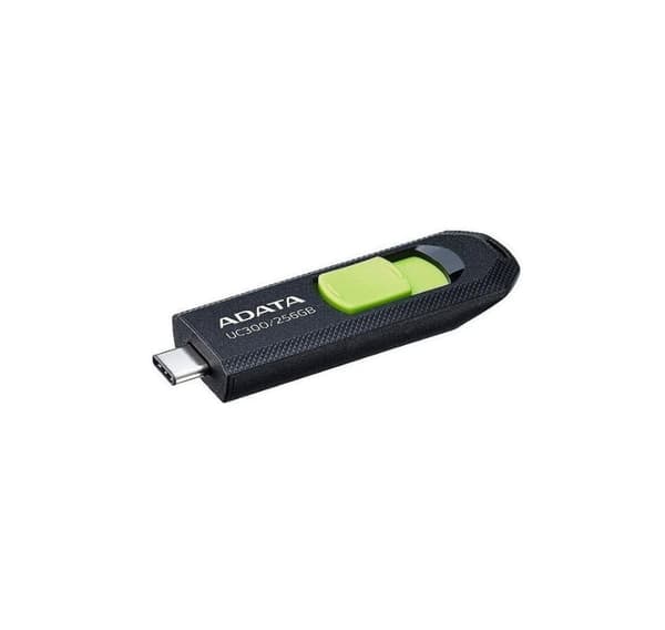 Minnesenhet flash usb-c 256gb/acho-uc300-256g-rbk/gn, Adata
