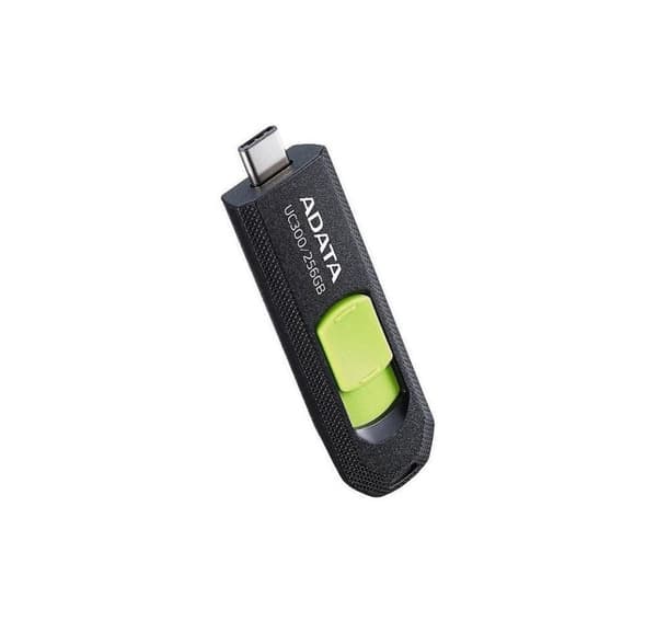 Minnesenhet flash usb-c 256gb/acho-uc300-256g-rbk/gn, Adata