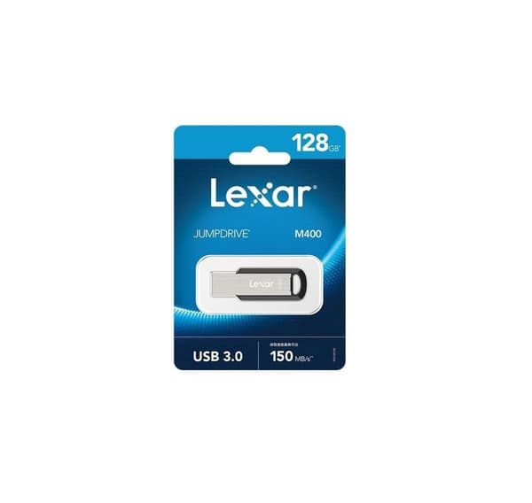 Minnestasjon flash usb3 128gb/m400 ljdm400128g-bnbng , Lexar