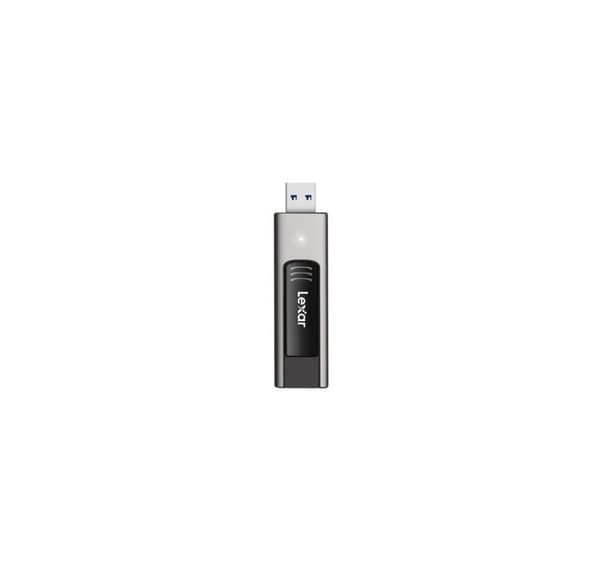Minnestasjon flash usb3.1 64gb/m900 ljdm900064g-bnqng, Lexar Sort, Grå