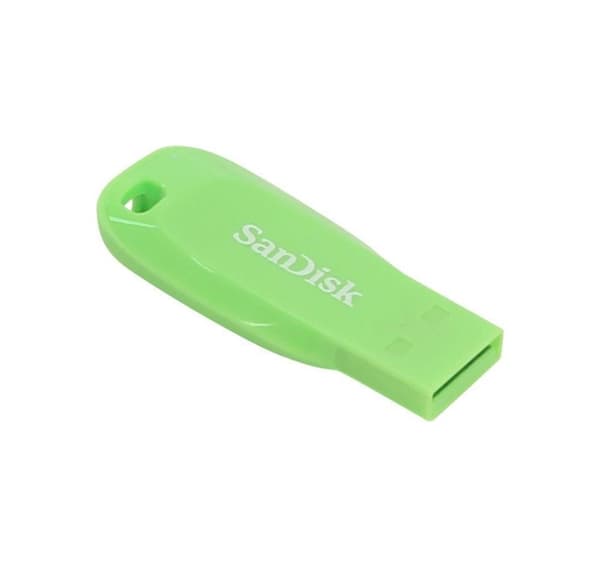 Memory DRIVE FLASH USB2 16GB, SANDISK Grøn