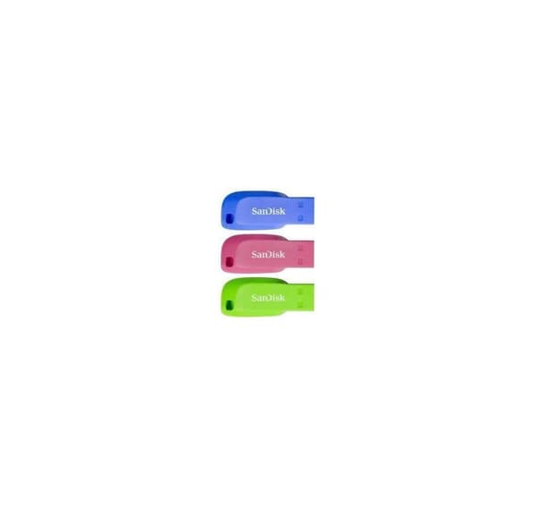 Muistiasema flash usb2 16gb/3kpl sdcz50c-016g-b46t, Sandisk