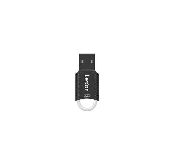 Minnesenhet flash usb2 32gb/v40 ljdv40-32gab, Lexar Svart, Vit