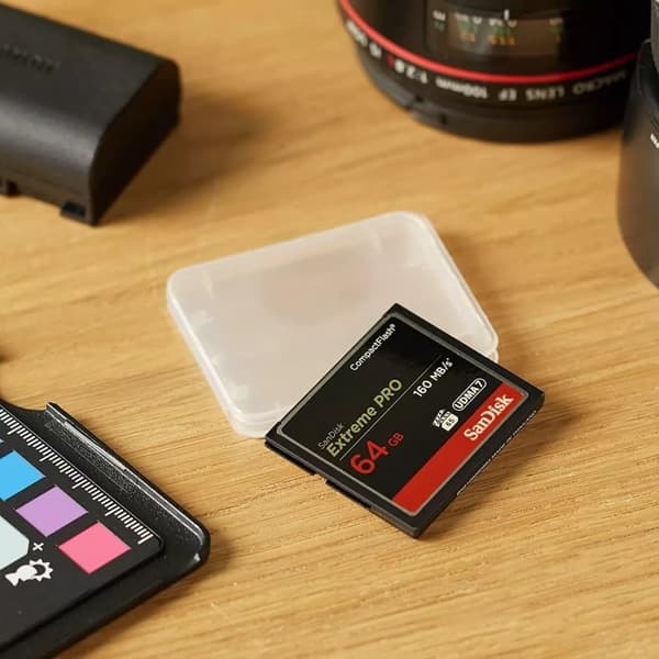 SanDisk Extreme Pro 64 GB 160 MB/s CompactFlash-minneskort - svart/guld/rött