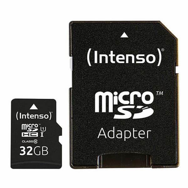 Micro-SD-Muistikortti Adapterilla INTENSO 32 GB 32 GB