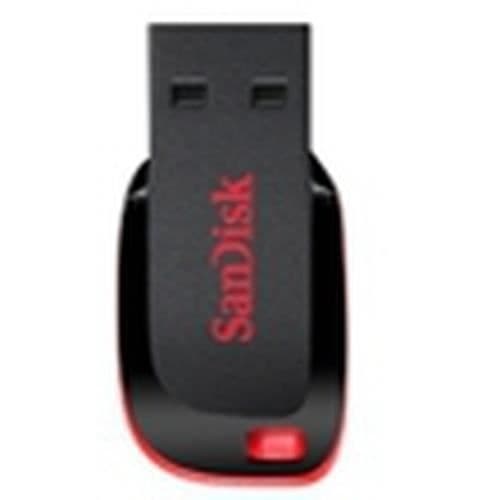 USB-nyckel - Sandisk Cruzer Blade - 16 GB - 5 års begränsad garanti - Icke-specifik