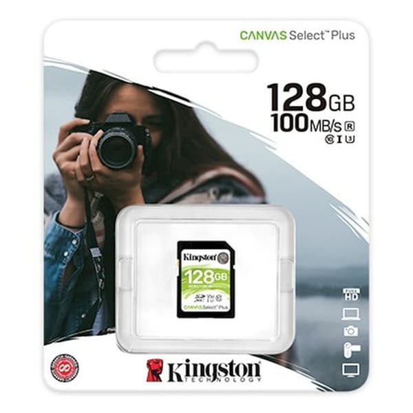 Micro-SD kort Kingston Canvas Select Plus 128 GB