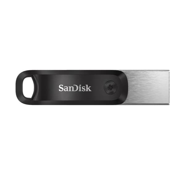 Minnestasjon flash usb3 64gb/sdix60n-064g-gn6nn, Sandisk Sort, Sølv