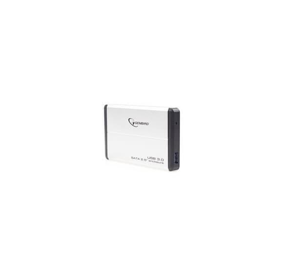 Hdd case ext. Usb3 2.5"/silver ee2-u3s-2-s, Gembird Sølv