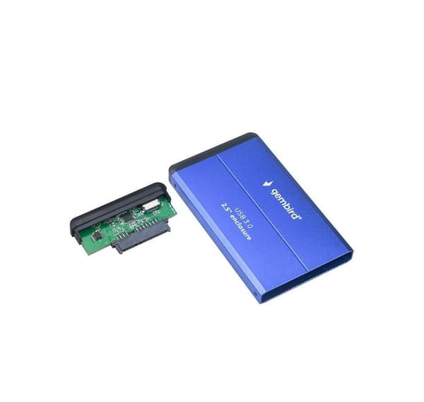Hdd-kasse ekst. Usb3 2,5"/blå ee2-u3s-2-b, Gembird