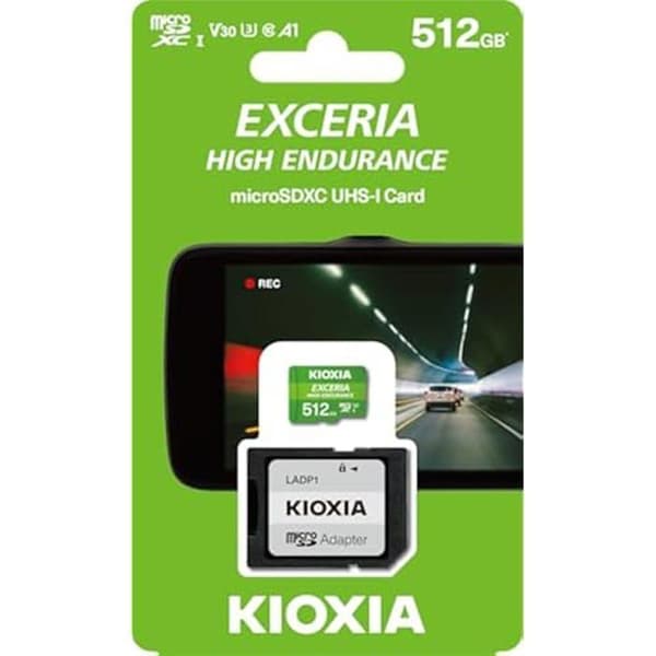 EXCERIA HIGH Endurance 512GB microSD-minneskort