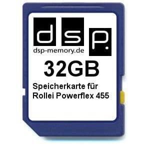 32 GB minneskort till Rollei Powerflex 455 - Flashminne - Lagringskapacitet: 32 - Märke: Rollei
