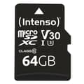 Miniatyrbild 1 av 3: Intenso Professional 64 GB microSDXC-minneskort - UHS-I - Klass 10
