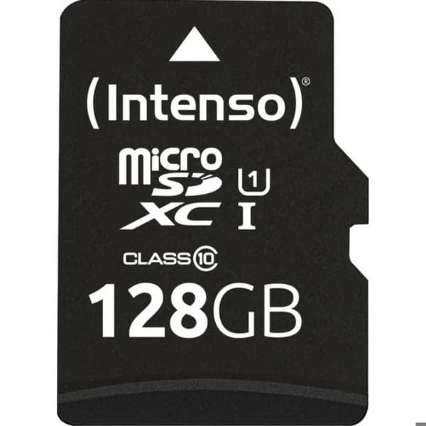 Intenso 128 GB microSDXC Performance 128 GB Klass 10 UHS-I vattentätt microSD-kort