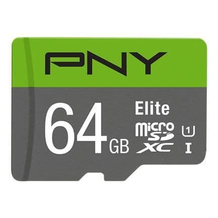 PNY Elite 64GB MicroSDXC Class 10 Flash-minneskort