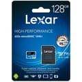 Miniatyrbild 4 av 4: 128 GB Lexar högpresterande 633x microSDXC UHS-I minneskort
