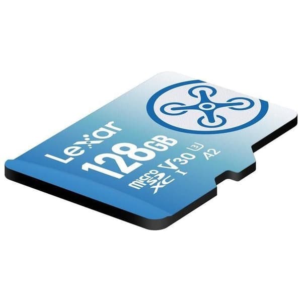 Lexar Fly microSDXC UHS-I-kort, 128 GB