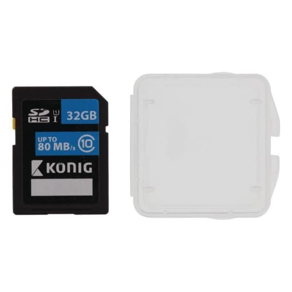 Flashminneskort - KONIG - CSSDHC32GB - 32 GB - SDHC UHS-I minneskort