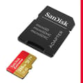 Miniatyrbild 2 av 3: Minneskort - SANDISK - Extreme 256 GB - Klass 3 - Stöttålig och vattentät