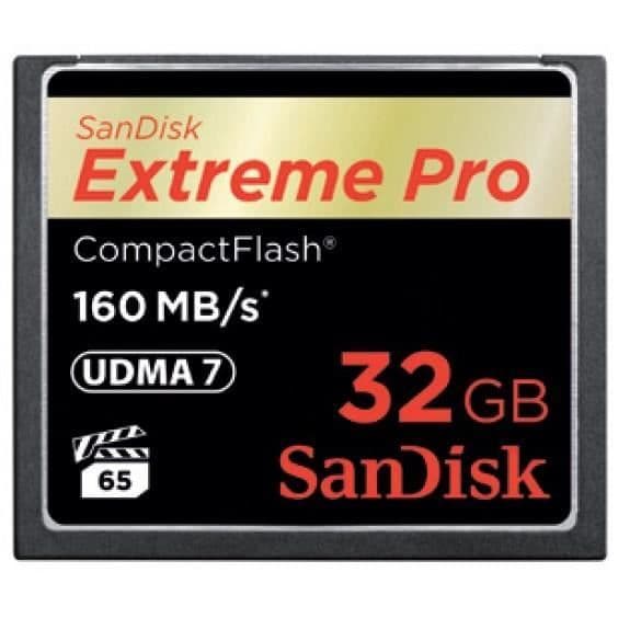 SANDISK Extreme Pro CF 160Mb/S 32Gb