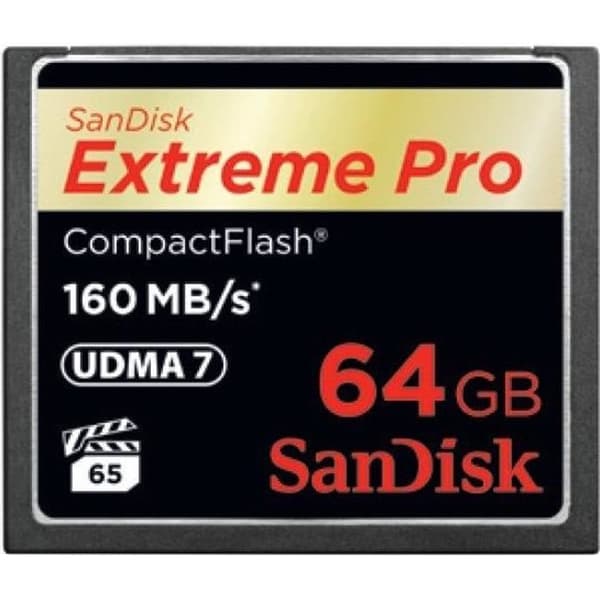 Sandisk SDCFXPS-064G-X46 CompactFlash-kort