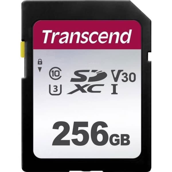 Flash-minneskort - TRANSCEND - Premium 300S - 256 GB - v30 Video Speed Class - UHS-I - UHS-Class 3