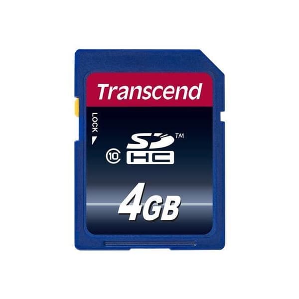 TRANSCEND Ultimate - Flash-minneskort - 4 GB - Klass 10 - 200x - SDHC