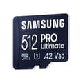 Miniatyrbild 2 av 4: Minneskort micro SD - Samsung - PRO Ultimate - 512Go - UHS-I - 200 Mo/s - 130 Mo/s