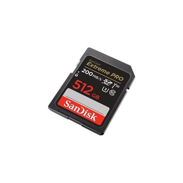 SD-minneskort - Sandisk - Extreme Pro - 512Go - 200MB/s - UHS-I V30