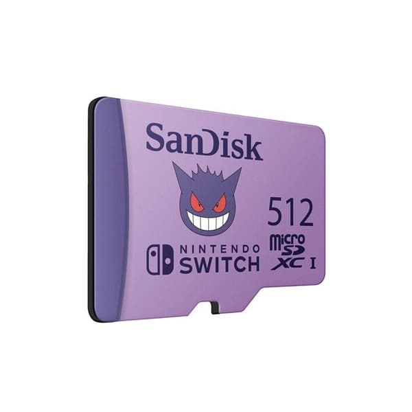 Micro Sdxc-kort 512gb Pokémon Ectoplasm-tillbehör-SWITCH