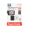 Miniatyrbild 5 av 5: SanDisk 64GB ultrahållbart microSDXC-kort för videoövervakning, upp till 100MB/s läs 40MB/s skriv, Class 10, U3, V30