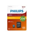 Miniatyrbild 4 av 4: PHILIPS MICRO SDXC-KORT 256GB KLASS 10 UHS-I U3 4K-ADAPTER