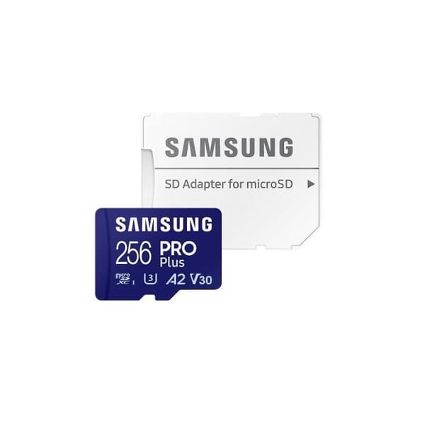Samsung 256GB Pro Plus Micro SDXC-minneskort (2023) upp till 180/130MB/s