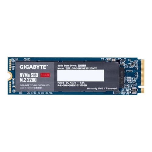 Gigabyte - SSD - 512 GB - PCIe 3.0 x4 (NVMe)