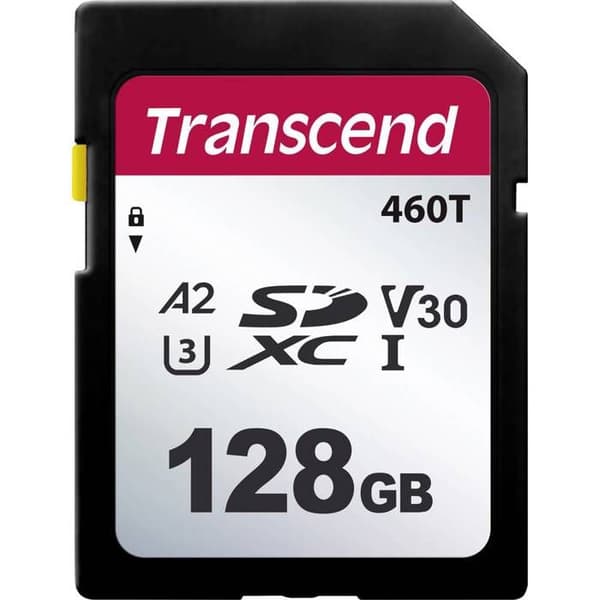 Transcend TS128GSDC460T-VS1 Retail SD-kort 128 GB
