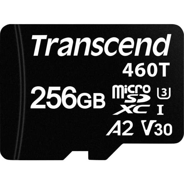 Transcend TS256GUSD460T-VS1 Retail microSD-kort 256 GB