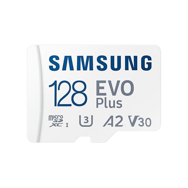 SAMSUNG 128GB MicroSD EVO PLUS minneskort