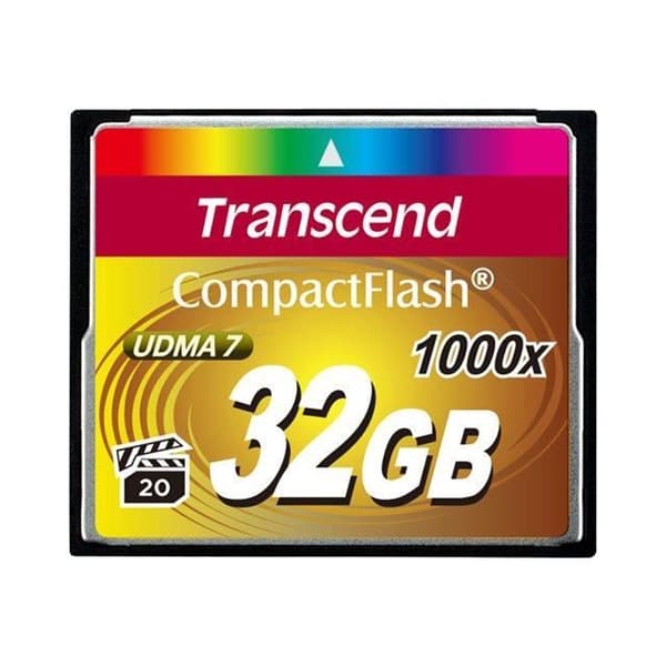 TRANSCEND Flash-minneskort - 32 GB - 1000x