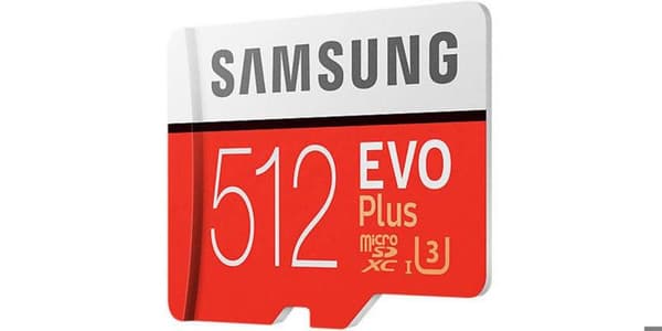 Minneskort Micro SDXC SAMSUNG EVO PLUS 2021 version 512 GB U3 A2 V30 130Mb/s - CM03