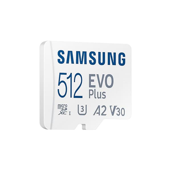 Minneskort Micro SDXC SAMSUNG EVO PLUS 2021 version 512 GB U3 A2 V30 130Mb/s - CM03
